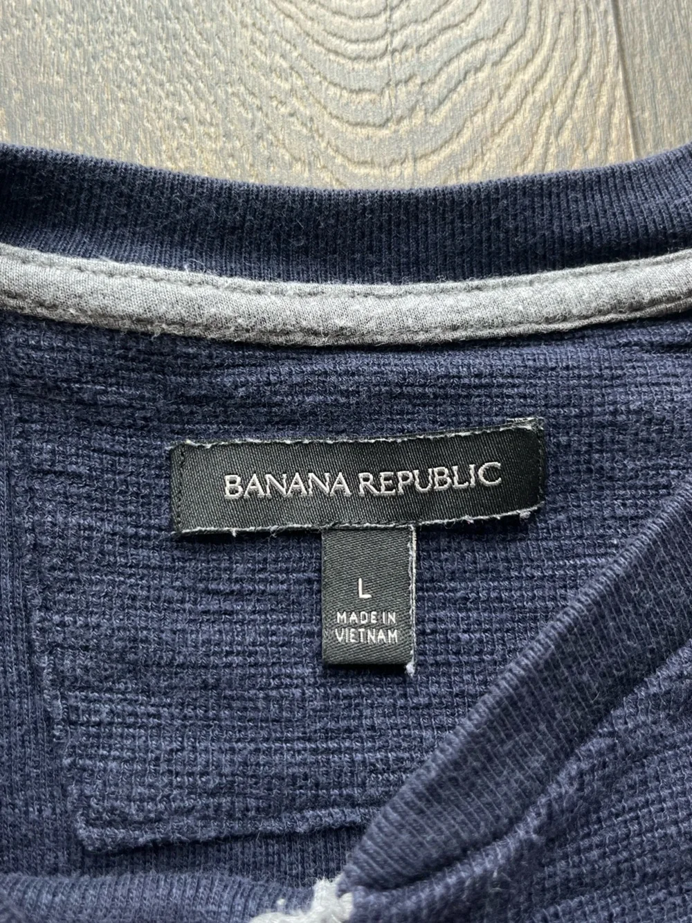 Banana Republic Long Sleeve Henley Shirt